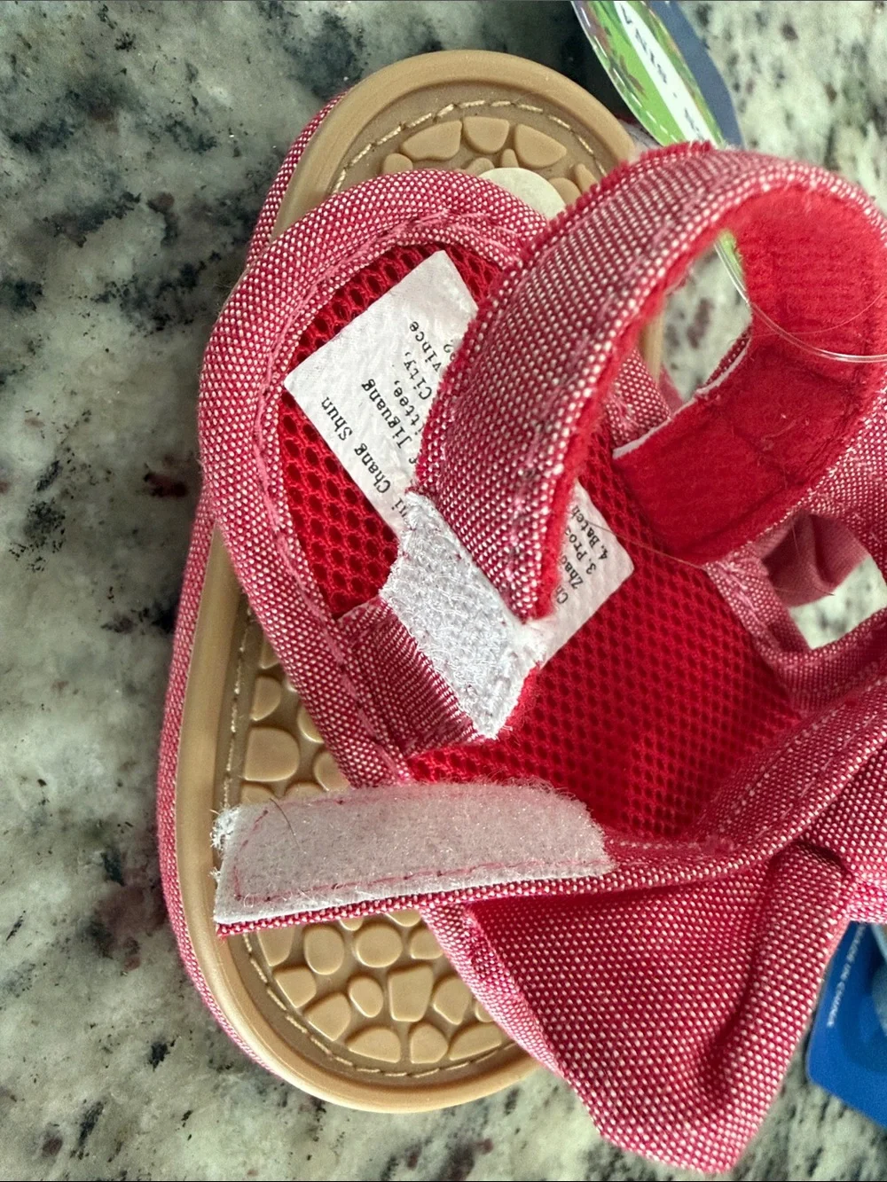 Kids Bow-Accent Sandals, Pink / Yellow / Blue